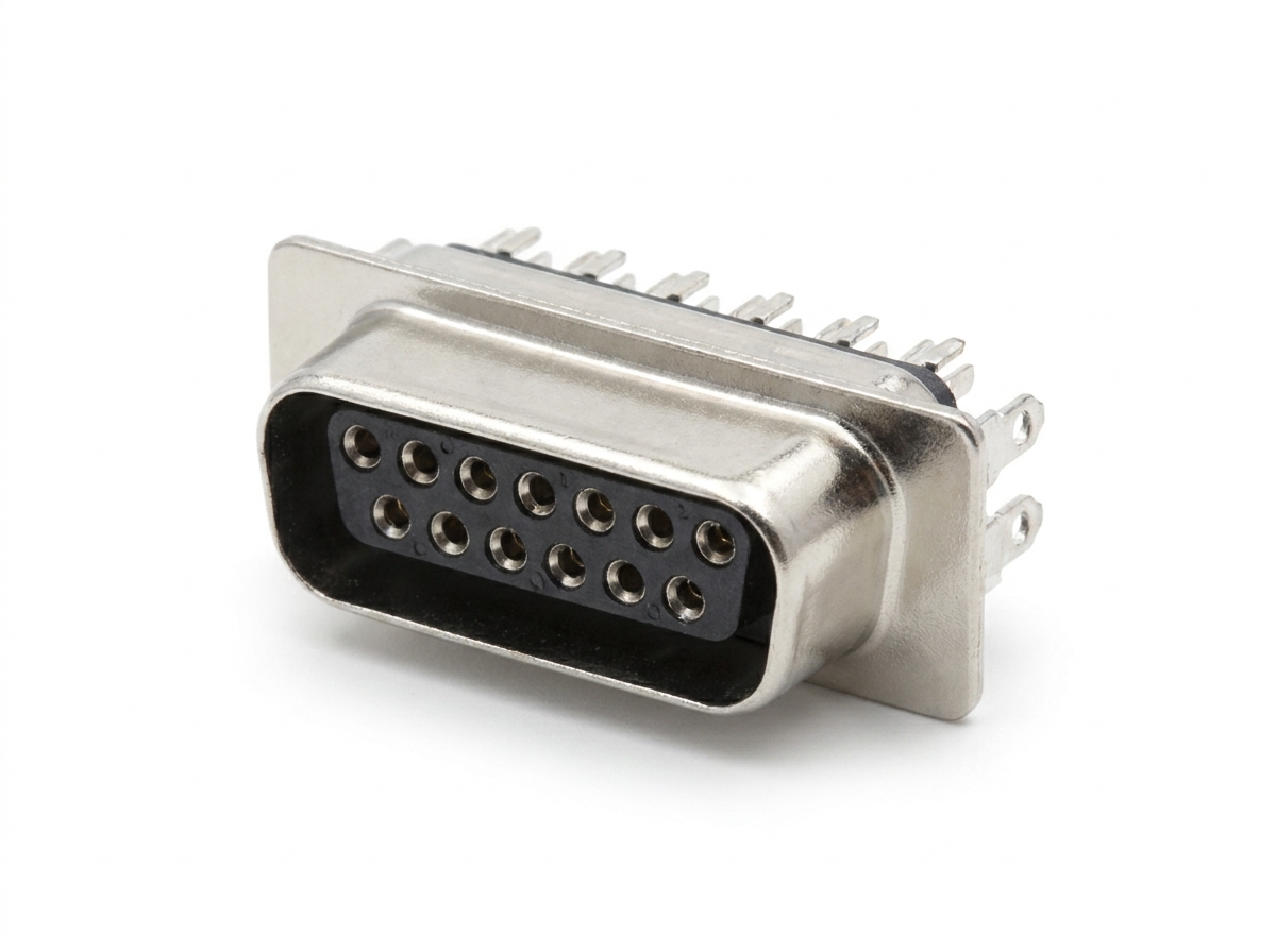 Reference image — MIL-DTL-83513 Micro-D connector receptacle, not the specific part
